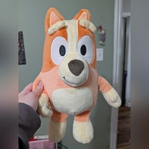 Build-A-Bear Orange and Cream Plush Dog Toy